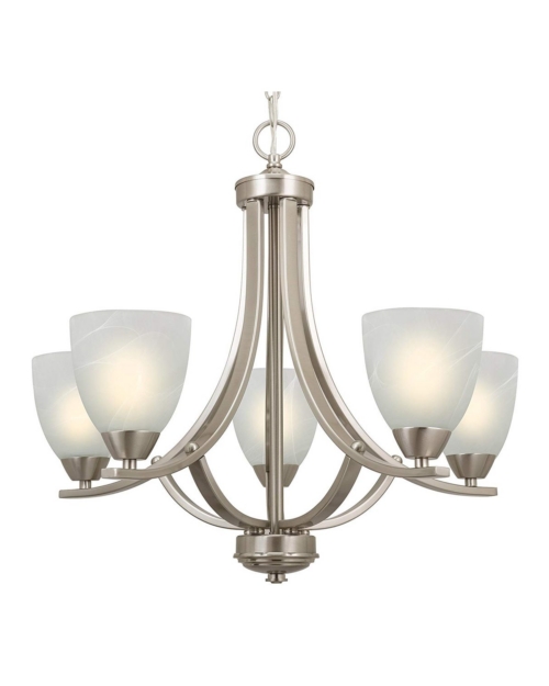 Contemporary 5-Light Large Chandelier
